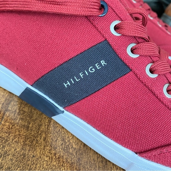 TOMMY HILFIGER Pandora Sneaker Mens Red Size 9 - Picture 8 of 11